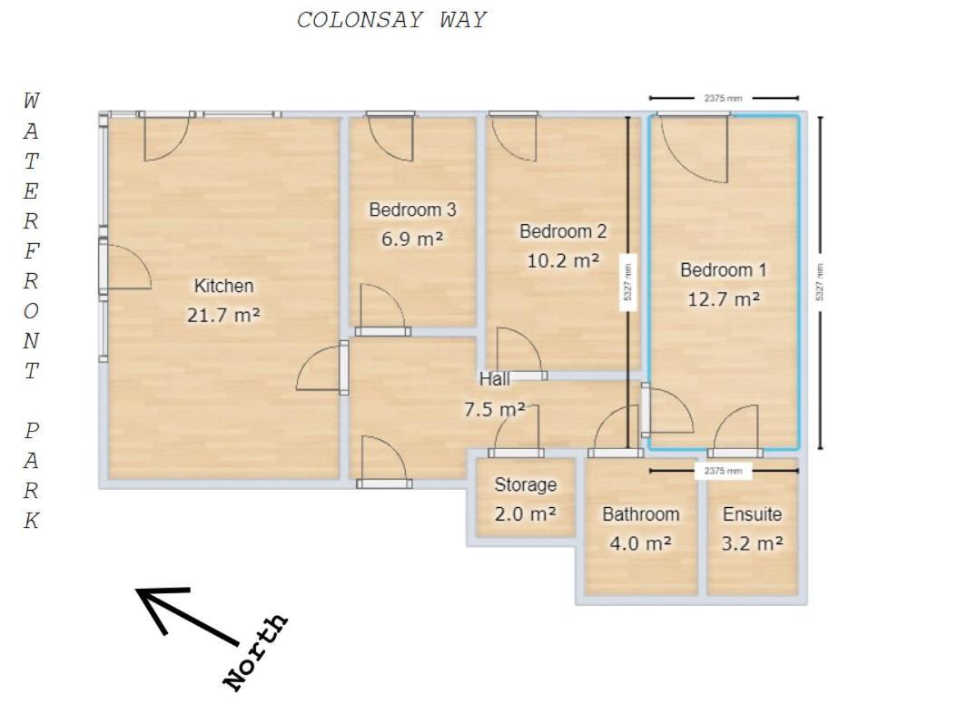 Fabulous 3 Bedroom Flat EDI Exterior foto